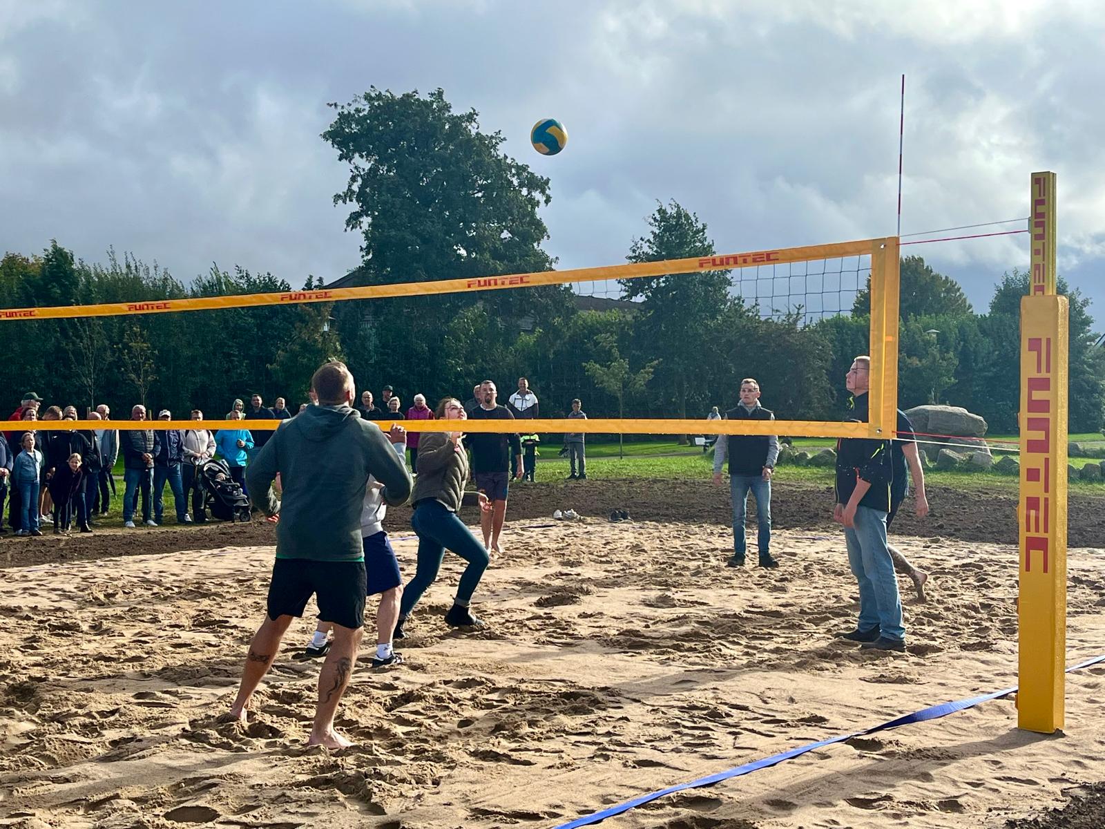 Beachvolleyballanlage im Bürgerpark Osdorf