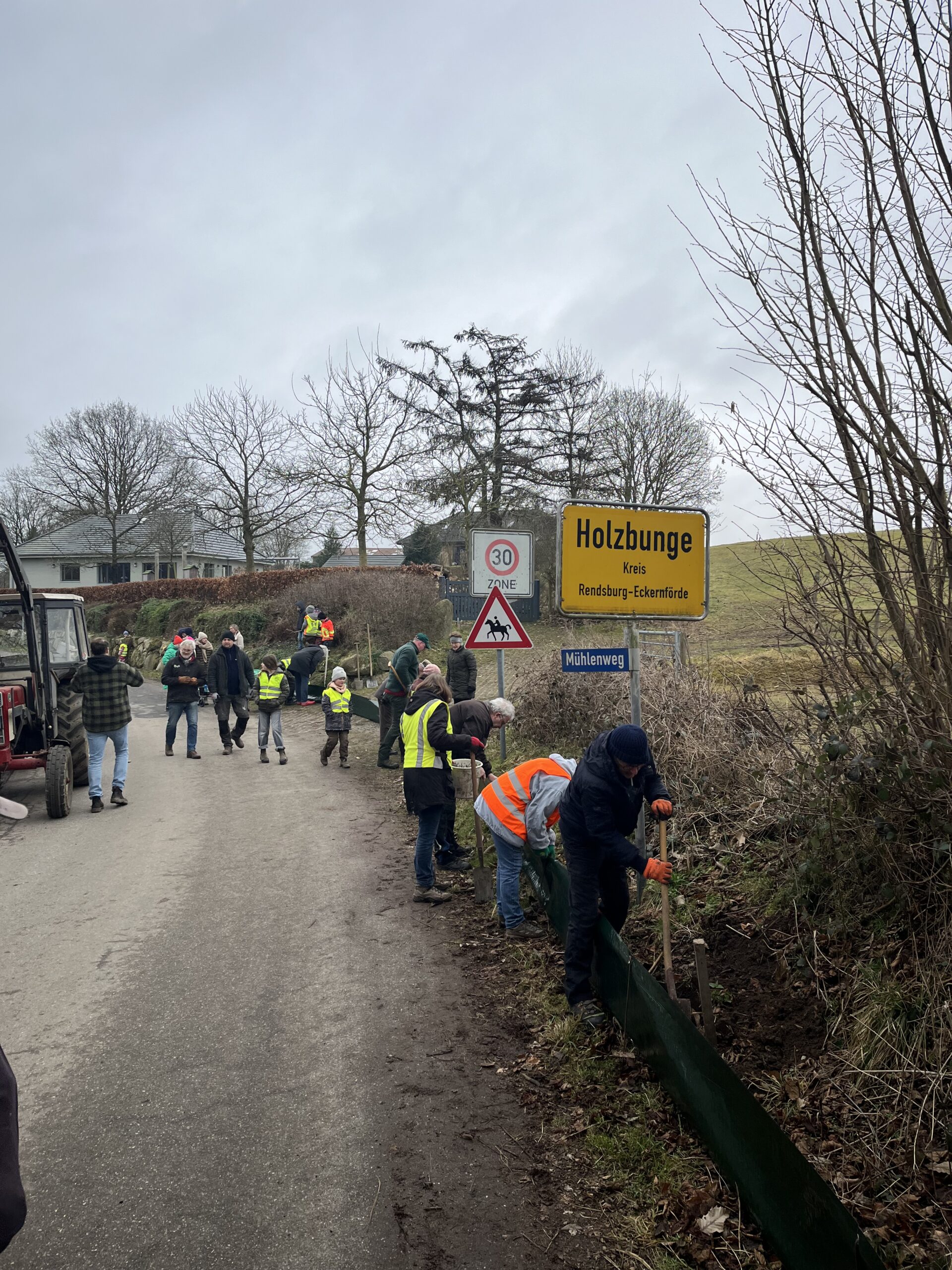 Kröten- und Amphibienschutz Holzbunge